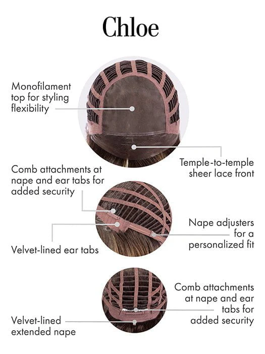 Chloe | Synthetic Lace Front Wig (Mono Top) - Musesware