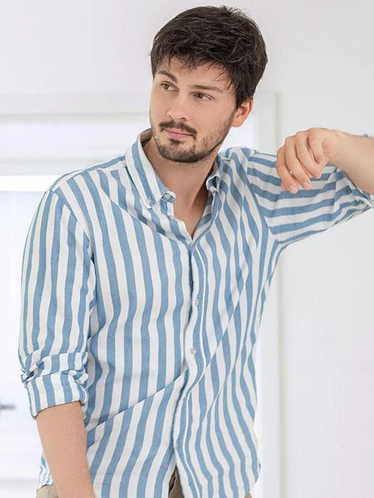 Brad | Synthetic Lace Front Wig (Mono Crown) - Musesware