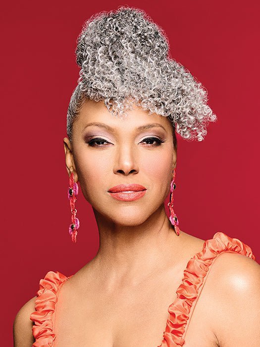 Bombshell Bun & Bangs | Synthetic Hairpiece - Musesware