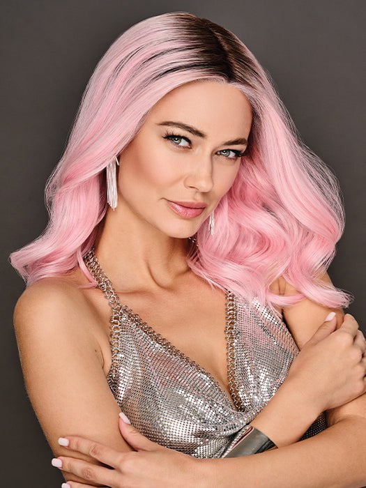 How Pink It Is | Synthetic Lace Front Wig (Mono Part) - Musesware