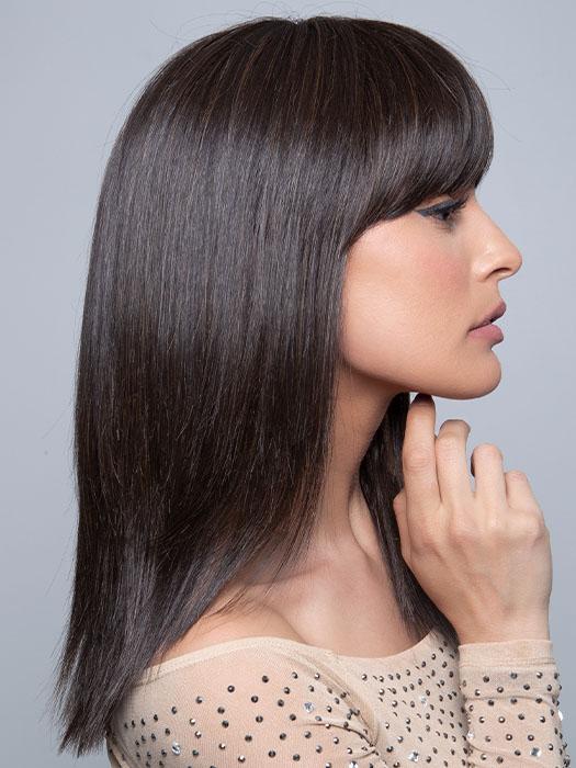 Sleek & Straight | HF Synthetic Wig (Mono Crown) - Musesware