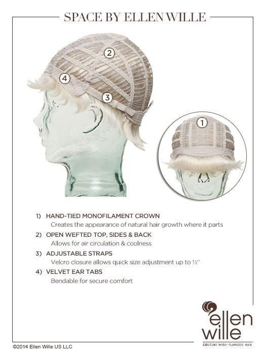 Space by Ellen Wille | Monofilament Crown | CLEARANCE - Musesware