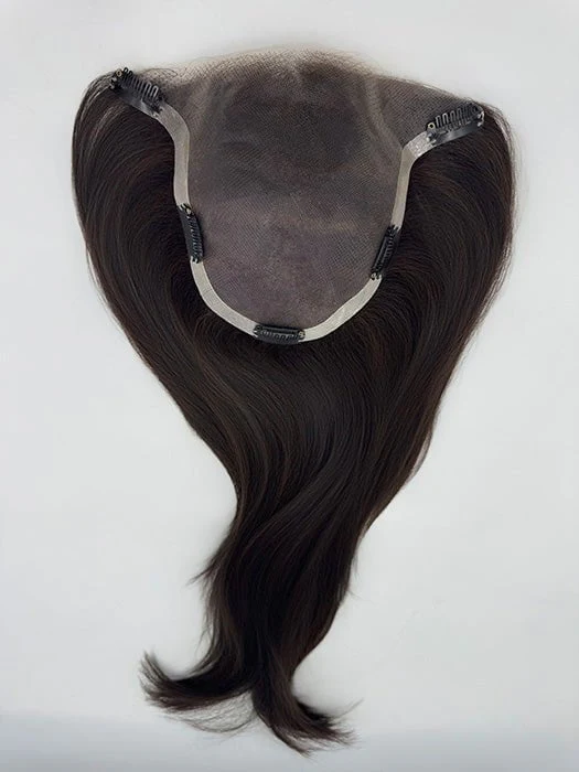 Deluxe Hairline TP | Synthetic Hair Lace Front Hair Topper (Mono Top) - Musesware