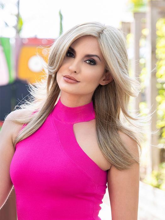 Erica | Human Hair / Synthetic Blend Lace Front Wig (Mono Top) - Musesware