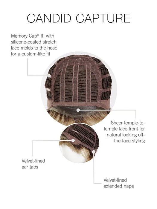 Candid Capture | Synthetic Lace Front Wig (Basic Cap) | CLOSEOUT - Musesware