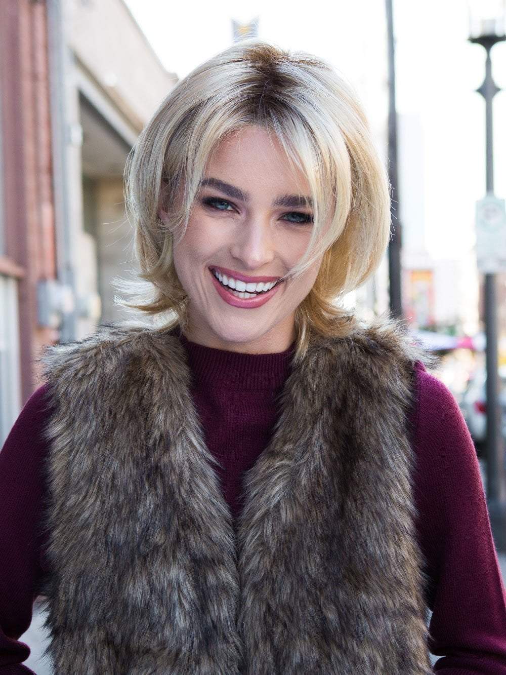 Play it Straight | Synthetic Lace Front Wig (Mono Part) - Musesware