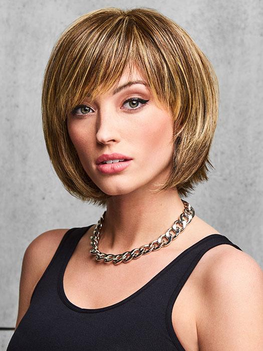 Flirty Fringe Bob | HF Synthetic Wig (Basic Cap) - Musesware