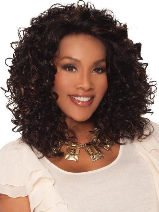 Foxy by Vivica Fox | Curly Lace Front Wig - Musesware