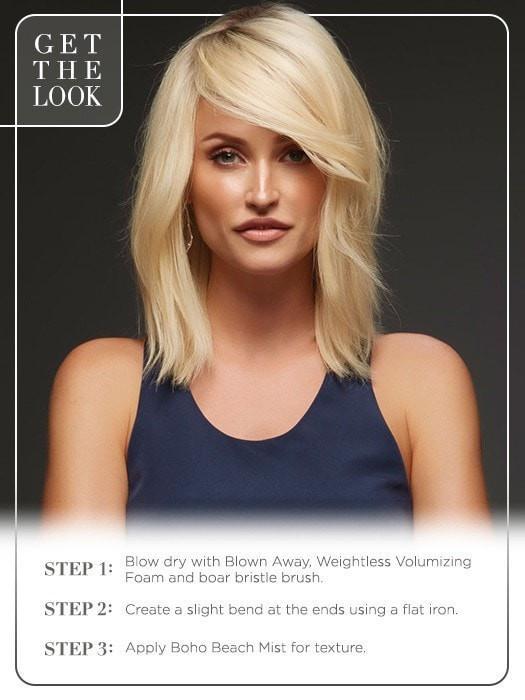 Carrie Exclusive by Jon Renau | Human Hair Lace Front Wig (Mono Top) - Musesware