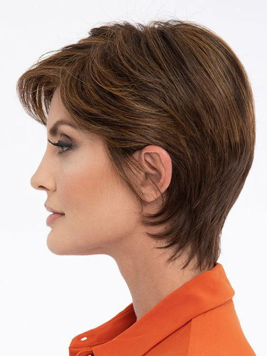 Paula | Human Hair/Synthetic Hair Blend Lace Front Wig (Mono Top) - Musesware