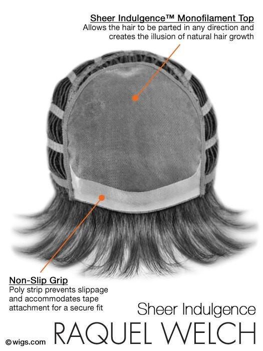 Excite Large by Raquel Welch | Lace Front & Mono Top | CLEARANCE - Musesware