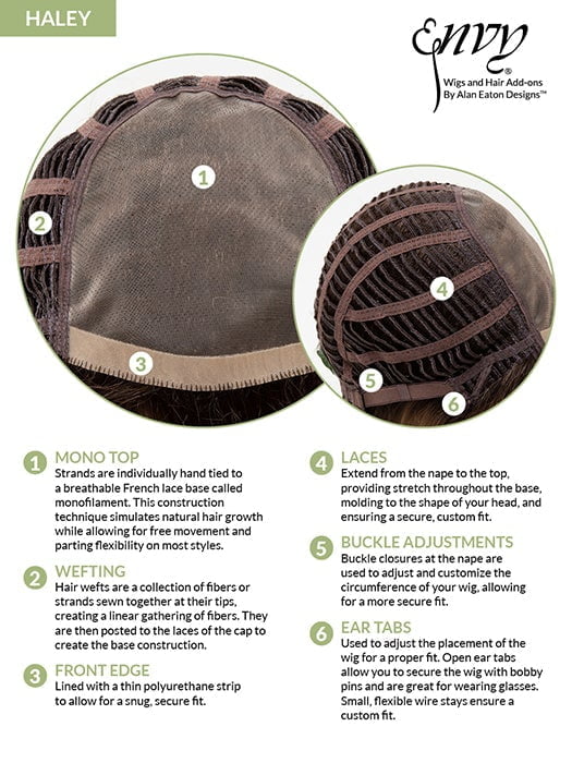 Haley | Synthetic Wig (Mono Top) - Musesware