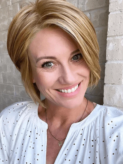 Straight Up With a Twist | HF Synthetic Lace Front Wig (Mono Top) - Musesware