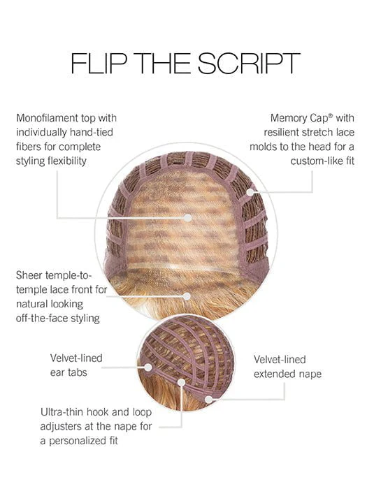 Flip The Script | Synthetic Lace Front Wig (Mono Top) - Musesware