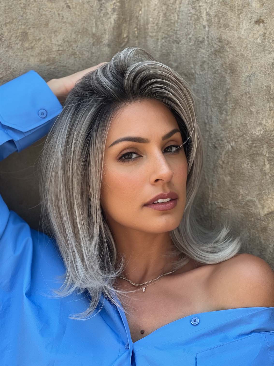 Melody Large | Synthetic Lace Front Wig (Mono Top) - Musesware