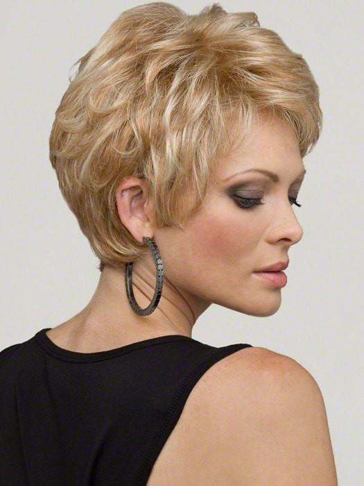 Tina by Envy | Short Lace Front Wig With Bangs | CLOSEOUT - Musesware