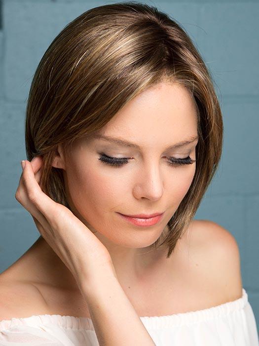 Smoke-Hi Mono | Synthetic Lace Front Wig (Mono Part) - Musesware