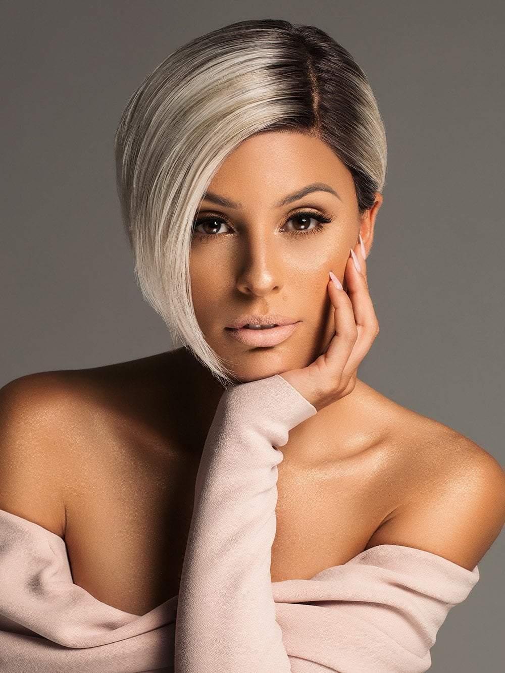 Amaze | Human Hair/Synthetic Blend Lace Front Wig (Mono Top) | CLOSEOUT - Musesware