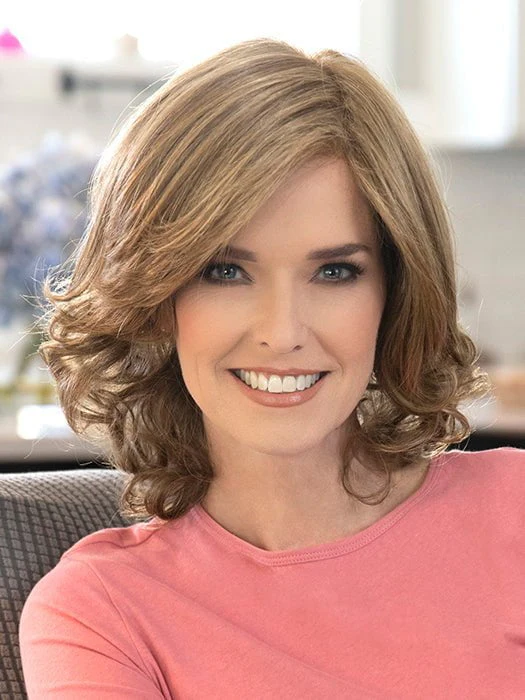 Danielle | Human Hair/ Synthetic Blend Lace Front Wig (Mono Top) - Musesware