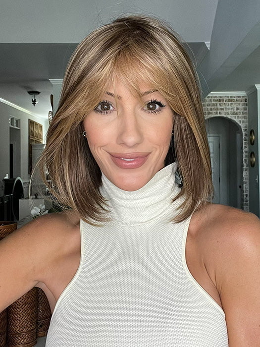 Paige | Human Hair / Synthetic Blend Lace Front Wig (Hand Tied) - Musesware