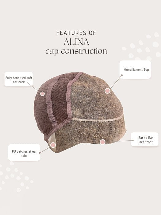 Alina | Human Hair Lace Front Wig (Mono Top) - Musesware