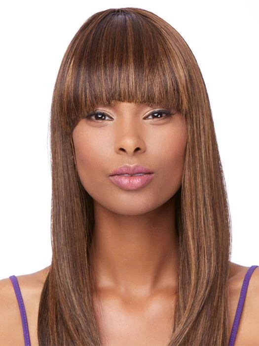 Sleek & Straight | HF Synthetic Wig (Mono Crown) - Musesware
