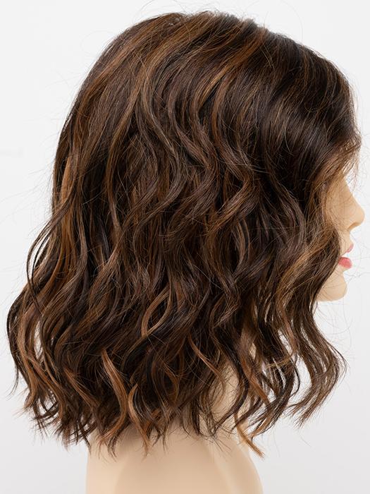 Emma | Human Hair / Synthetic Blend Lace Front Wig (Mono Part) - Musesware