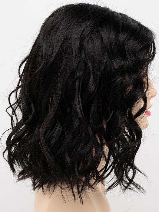 Emma | Human Hair / Synthetic Blend Lace Front Wig (Mono Part) - Musesware