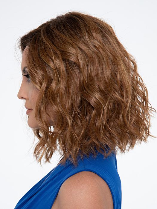 Emma | Human Hair / Synthetic Blend Lace Front Wig (Mono Part) - Musesware