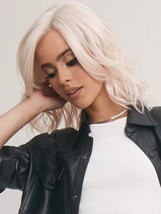 Dazzling Wavez | Synthetic Lace Front Wig (Mono Part) - Musesware