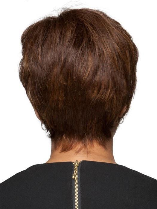 H-Bom by  Motown Tress | Short Human Hair Wig - Musesware