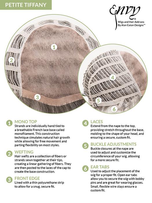 Tiffany Petite | Synthetic Wig (Mono Top) - Musesware