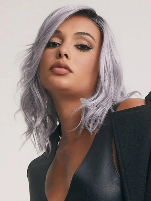 Dazzling Wavez | Synthetic Lace Front Wig (Mono Part) - Musesware