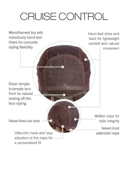 Cruise Control  | Synthetic Lace Front Wig (Hand-Tied) - Musesware