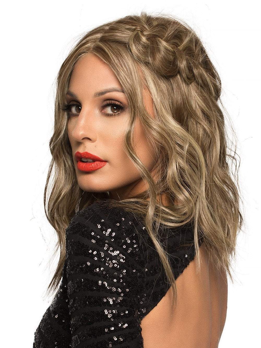 Chelsea | Human Hair/ Synthetic Blend Wig (Mono Top) - Musesware