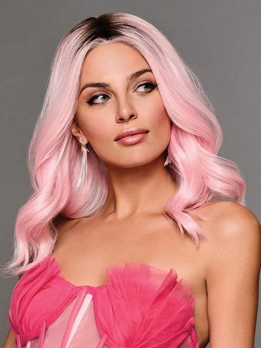 How Pink It Is | Synthetic Lace Front Wig (Mono Part) - Musesware