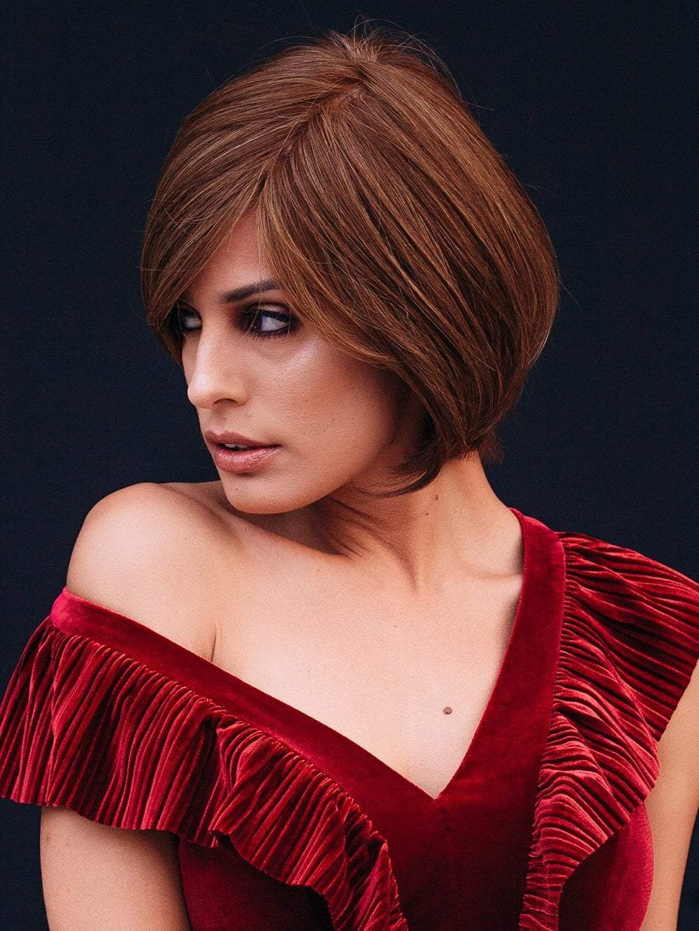 Shyla | Human Hair/ Synthetic Blend Wig (Hand-Tied) - Musesware