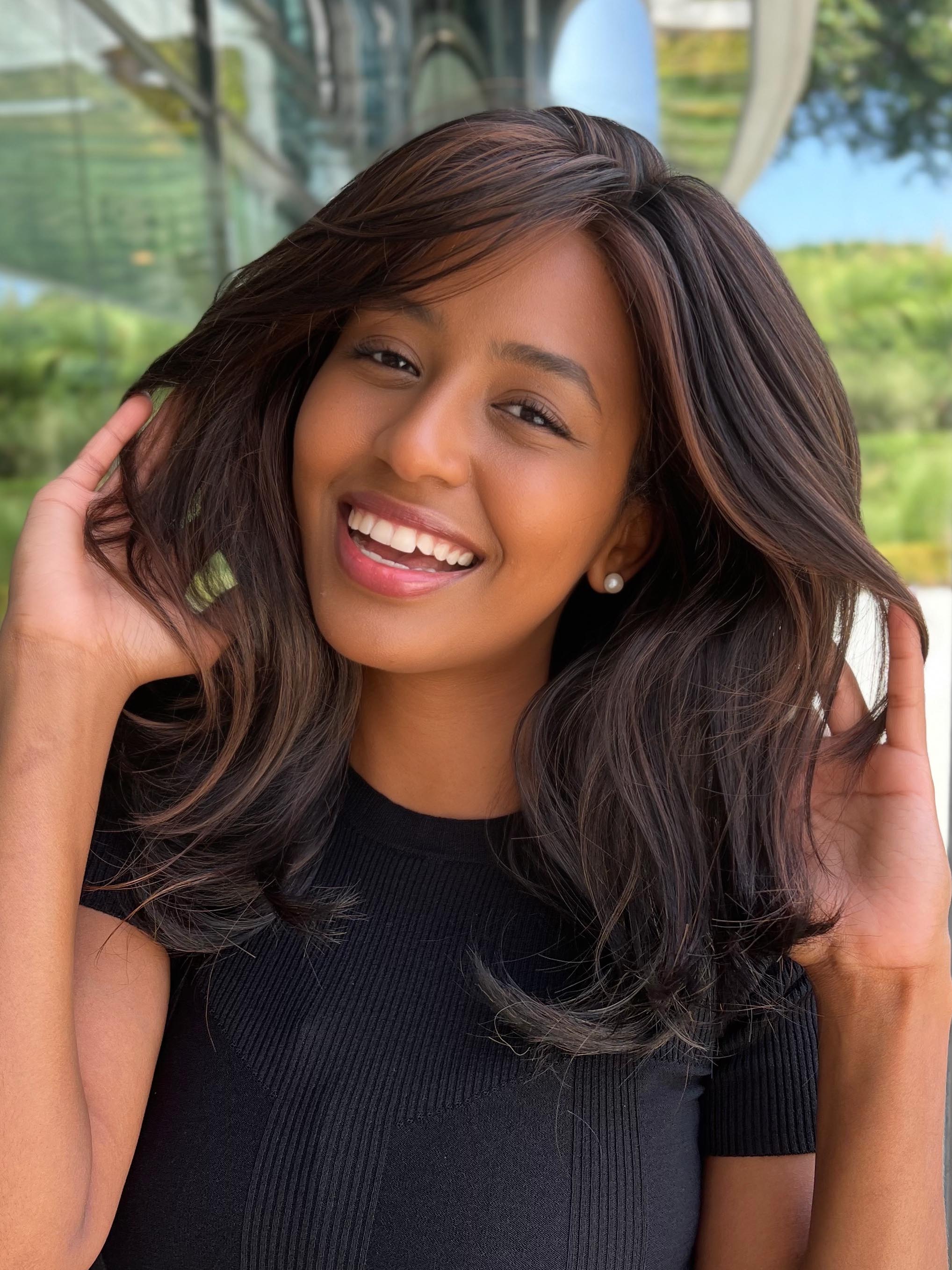 Miranda | Synthetic Lace Front Wig (Mono Part) - Musesware