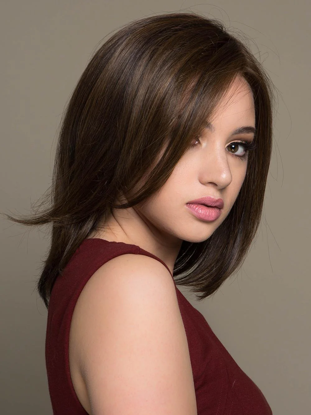 Zoey | Human Hair/ Synthetic Blend Wig (Mono Top) - Musesware