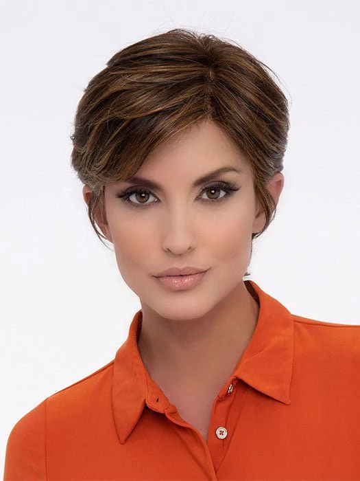 Paula | Human Hair/Synthetic Hair Blend Lace Front Wig (Mono Top) - Musesware