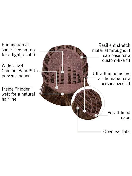 Courtside Waves | HF Synthetic Wig (Basic Cap) - Musesware