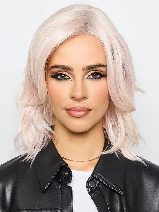 Dazzling Wavez | Synthetic Lace Front Wig (Mono Part) - Musesware