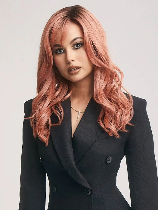 Glam Wavez | Synthetic Lace Front Wig (Mono Part) - Musesware