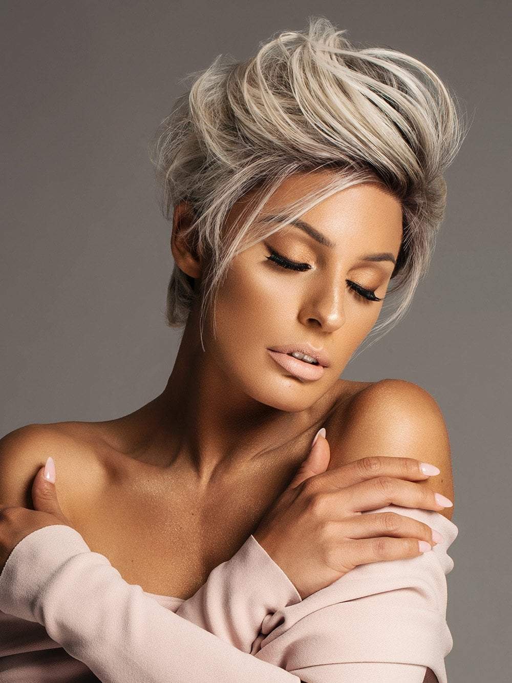 Amaze | Human Hair/Synthetic Blend Lace Front Wig (Mono Top) | CLOSEOUT - Musesware