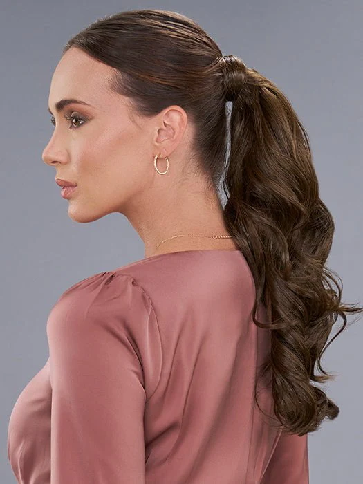 EasiPony Medium Wavy HD | Synthetic Ponytail - Musesware