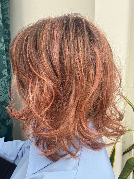 Delight | Synthetic Lace Front Wig (Mono Part) - Musesware