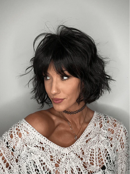 Breezy Wave Cut | HF Synthetic Wig (Basic Cap) - Musesware