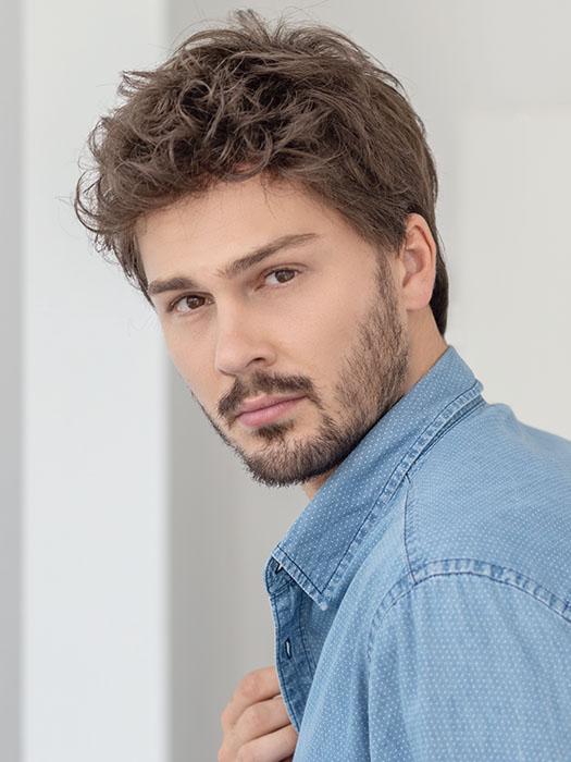 Justin | Synthetic Lace Front Wig (Mono Top) - Musesware