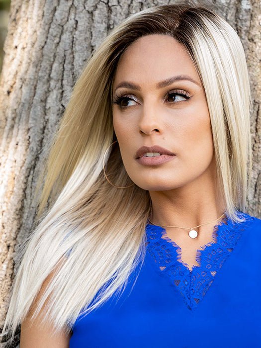 Nolan | Synthetic Lace Front Wig (Mono Part) - Musesware