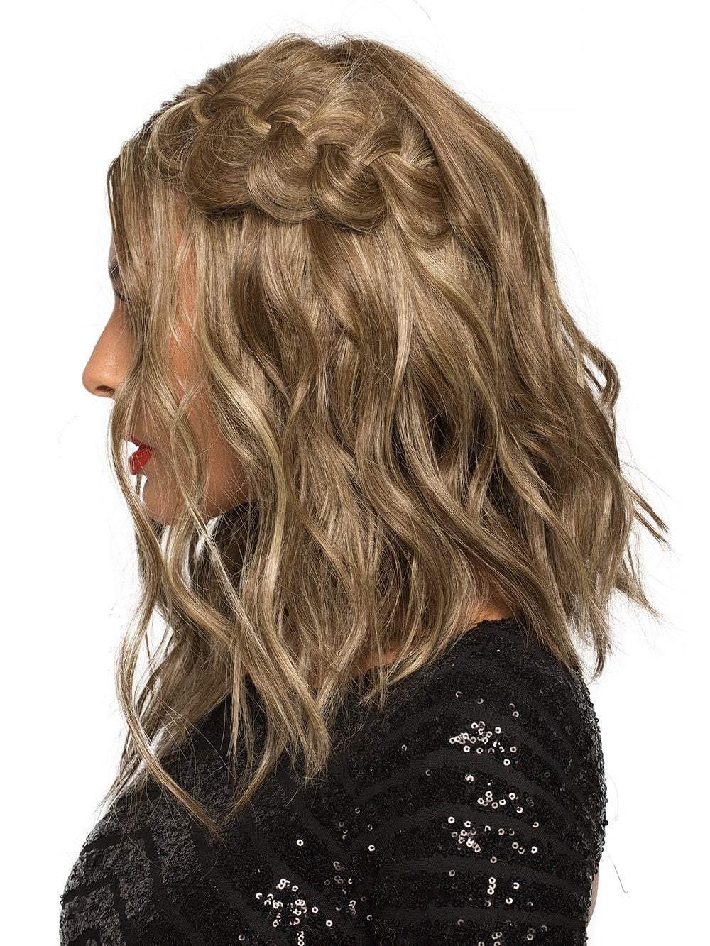 Chelsea | Human Hair/ Synthetic Blend Wig (Mono Top) - Musesware